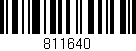 Código de barras (EAN, GTIN, SKU, ISBN): '811640'