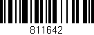 Código de barras (EAN, GTIN, SKU, ISBN): '811642'
