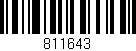 Código de barras (EAN, GTIN, SKU, ISBN): '811643'