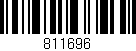 Código de barras (EAN, GTIN, SKU, ISBN): '811696'