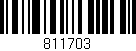 Código de barras (EAN, GTIN, SKU, ISBN): '811703'
