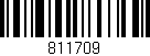 Código de barras (EAN, GTIN, SKU, ISBN): '811709'