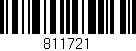 Código de barras (EAN, GTIN, SKU, ISBN): '811721'