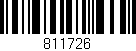 Código de barras (EAN, GTIN, SKU, ISBN): '811726'