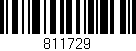 Código de barras (EAN, GTIN, SKU, ISBN): '811729'