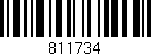 Código de barras (EAN, GTIN, SKU, ISBN): '811734'