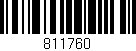 Código de barras (EAN, GTIN, SKU, ISBN): '811760'