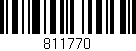Código de barras (EAN, GTIN, SKU, ISBN): '811770'