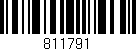 Código de barras (EAN, GTIN, SKU, ISBN): '811791'