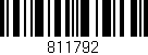 Código de barras (EAN, GTIN, SKU, ISBN): '811792'