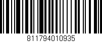 Código de barras (EAN, GTIN, SKU, ISBN): '811794010935'