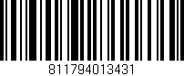 Código de barras (EAN, GTIN, SKU, ISBN): '811794013431'