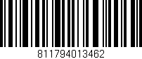 Código de barras (EAN, GTIN, SKU, ISBN): '811794013462'