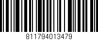 Código de barras (EAN, GTIN, SKU, ISBN): '811794013479'