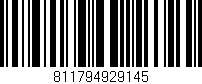 Código de barras (EAN, GTIN, SKU, ISBN): '811794929145'