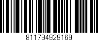 Código de barras (EAN, GTIN, SKU, ISBN): '811794929169'