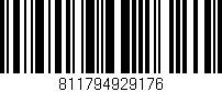 Código de barras (EAN, GTIN, SKU, ISBN): '811794929176'
