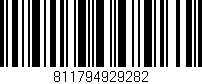 Código de barras (EAN, GTIN, SKU, ISBN): '811794929282'