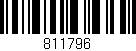 Código de barras (EAN, GTIN, SKU, ISBN): '811796'