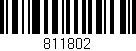 Código de barras (EAN, GTIN, SKU, ISBN): '811802'