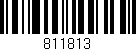 Código de barras (EAN, GTIN, SKU, ISBN): '811813'