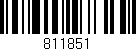Código de barras (EAN, GTIN, SKU, ISBN): '811851'
