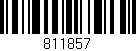 Código de barras (EAN, GTIN, SKU, ISBN): '811857'