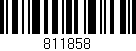 Código de barras (EAN, GTIN, SKU, ISBN): '811858'