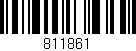 Código de barras (EAN, GTIN, SKU, ISBN): '811861'