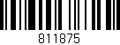 Código de barras (EAN, GTIN, SKU, ISBN): '811875'