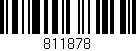 Código de barras (EAN, GTIN, SKU, ISBN): '811878'