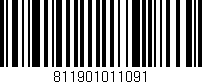 Código de barras (EAN, GTIN, SKU, ISBN): '811901011091'