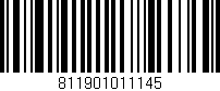 Código de barras (EAN, GTIN, SKU, ISBN): '811901011145'