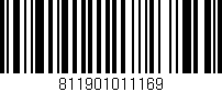 Código de barras (EAN, GTIN, SKU, ISBN): '811901011169'