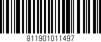 Código de barras (EAN, GTIN, SKU, ISBN): '811901011497'