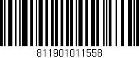 Código de barras (EAN, GTIN, SKU, ISBN): '811901011558'