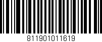 Código de barras (EAN, GTIN, SKU, ISBN): '811901011619'