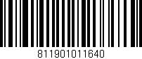 Código de barras (EAN, GTIN, SKU, ISBN): '811901011640'