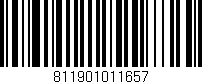 Código de barras (EAN, GTIN, SKU, ISBN): '811901011657'