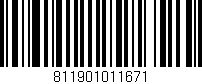Código de barras (EAN, GTIN, SKU, ISBN): '811901011671'