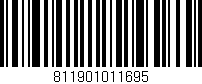 Código de barras (EAN, GTIN, SKU, ISBN): '811901011695'