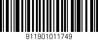 Código de barras (EAN, GTIN, SKU, ISBN): '811901011749'