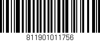 Código de barras (EAN, GTIN, SKU, ISBN): '811901011756'