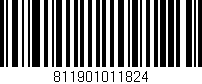 Código de barras (EAN, GTIN, SKU, ISBN): '811901011824'