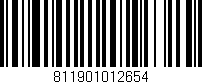 Código de barras (EAN, GTIN, SKU, ISBN): '811901012654'