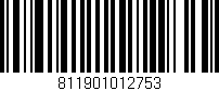 Código de barras (EAN, GTIN, SKU, ISBN): '811901012753'