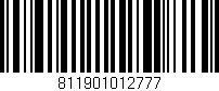 Código de barras (EAN, GTIN, SKU, ISBN): '811901012777'