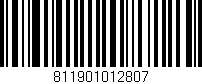 Código de barras (EAN, GTIN, SKU, ISBN): '811901012807'