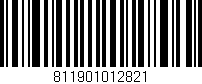 Código de barras (EAN, GTIN, SKU, ISBN): '811901012821'