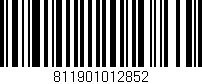 Código de barras (EAN, GTIN, SKU, ISBN): '811901012852'